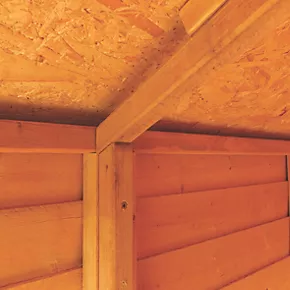 Shire 6' x 8' (Nominal) Apex Overlap Timber Shed - Image 3