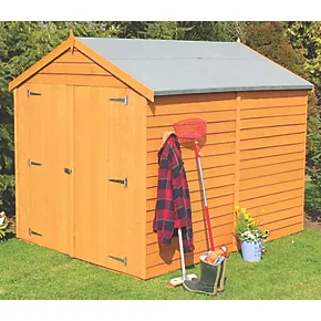Shire 6' x 8' (Nominal) Apex Overlap Timber Shed