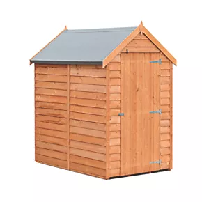 Shire 4' x 6' (Nominal) Apex Overlap Timber Shed