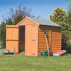 Shire 6' x 6' (Nominal) Apex Overlap Timber Shed