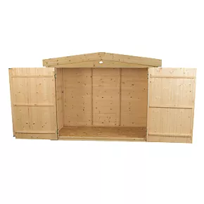 Forest 6' x 2' 6" (Nominal) Apex Shiplap Timber Storage Box - Image 3