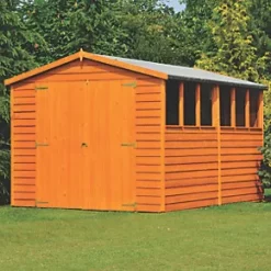 Shire 8' x 12' (Nominal) Apex Overlap Timber Workshop