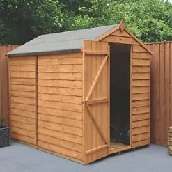 Forest 5' x 7' (Nominal) Apex Overlap Timber Shed