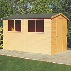 Shire 6' x 10' (Nominal) Apex Shiplap Timber Workshop