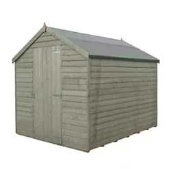 Shire 6' x 8' (Nominal) Apex Overlap Timber Shed