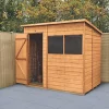 Forest Delamere 7' x 5' (Nominal) Pent Shiplap T&G Timber Shed