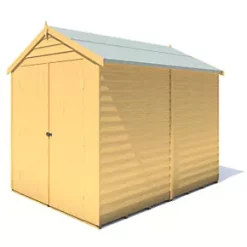 Shire 6' x 8' (Nominal) Apex Overlap Timber Shed