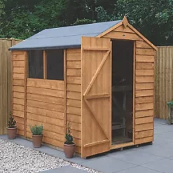 Forest 5' x 7' (Nominal) Apex Overlap Timber Shed