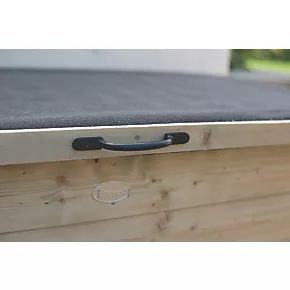 Forest 300Ltr 3' x 1' 6" (Nominal) Shiplap Timber Garden Store - Image 5