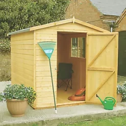 Shire 8' x 6' (Nominal) Apex Shiplap T&G Timber Shed