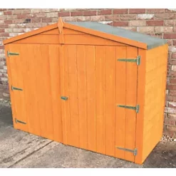 Shire 7' x 3' (Nominal) Apex Timber Bike Store