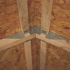 Forest Delamere 8' x 11' 6" (Nominal) Apex Shiplap T&G Timber Shed - Image 6