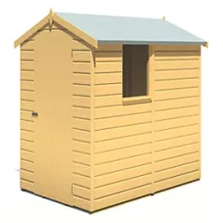 Shire 6' x 4' (Nominal) Apex Shiplap T&G Timber Shed