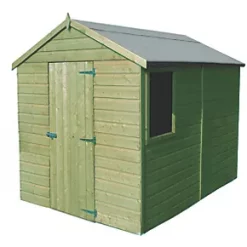 Shire 8' x 6' (Nominal) Apex Shiplap T&G Timber Shed