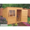 Shire 6' 6" x 6' 6" (Nominal) Pent Shiplap T&G Timber Shed