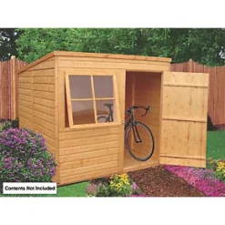 Shire 6' 6" x 6' 6" (Nominal) Pent Shiplap T&G Timber Shed