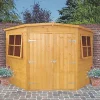 Shire 6' 6" x 6' 6" (Nominal) Pent Shiplap T&G Timber Shed