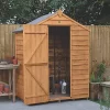 Forest 5' x 3' (Nominal) Apex Overlap Timber Shed