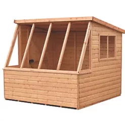 Shire 8' x 8' (Nominal) Pent Timber Potting Shed