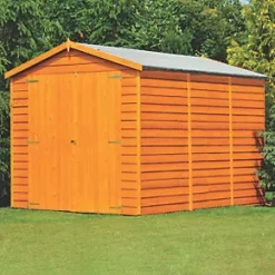 Shire 12' x 6' (Nominal) Apex Overlap Timber Shed