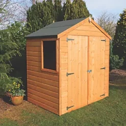 Shire 6' x 4' (Nominal) Apex Shiplap T&G Timber Shed