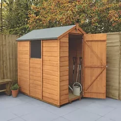 Forest Delamere 4' x 6' (Nominal) Apex Shiplap T&G Timber Shed