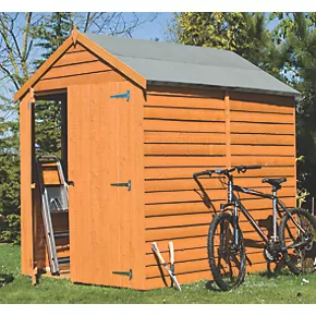 Shire 6' 6" x 5' 6" (Nominal) Apex Overlap Timber Shed