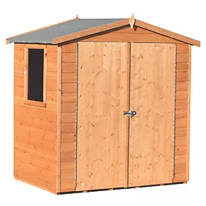 Shire 6' x 4' (Nominal) Apex Shiplap T&G Timber Shed