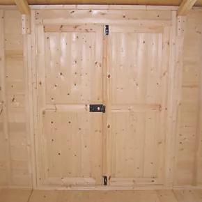 Shire 12' x 12' (Nominal) Apex Tongue & Groove Timber Workshop with Assembly - Image 3