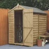 Forest 4' x 6' (Nominal) Apex Overlap Timber Shed