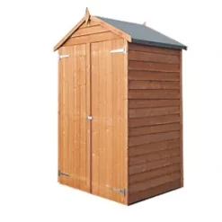 Shire 4' x 3' (Nominal) Apex Overlap Timber Garden Store
