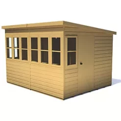 Shire 10' x 8' (Nominal) Pent Timber Potting Shed